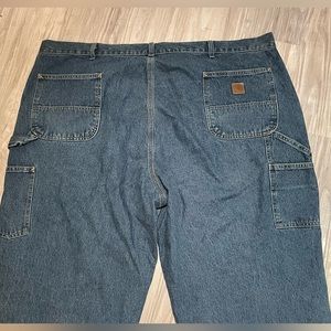 Carhartt Carpenter Fit Dungaree Jeans 48 x 30 Wonderful Condition